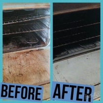 Salida deep cleaning comes with oven cleaning